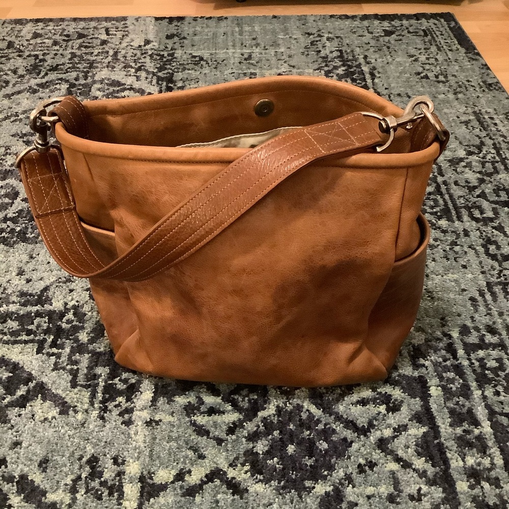 Vintage Rough & Tumble original bucket in saddle